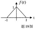 全国2008年7月高等教育自考信号与系统试题(图20)