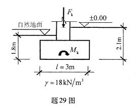 全国2009年1月高等教育自考土力学及地基基础(图1)